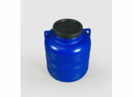 NoName Kulatý plastový sud 60 l modrý