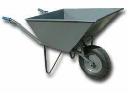 Unimet Construction trakař max 150 L na plechovém ložisku