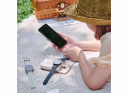 Adam Elements Vionta C2 Pro - Magnetická bezdrátová powerbanka pro iPhone/Apple Watch 10000 mAh krémová