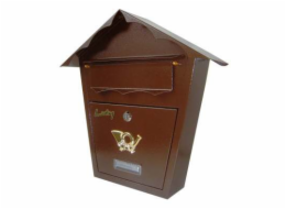 NoName Hnědá poštovní schránka SD2