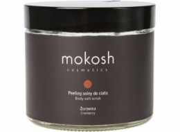 Mokosh Cosmetics tělový peeling s brusinkami 300g