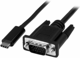 StarTech Kabel USB-C na D-Sub (VGA) 1 m černý (CDP2VGAMM1MB)