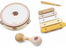 Viga Toys Hudební sada Ježek Tamburína Maracas Xylofon