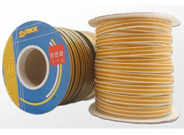 Stomil Sanok Samolepicí těsnění pro okna a dveře EPDM profil E bílý 150m SD-40CX/4