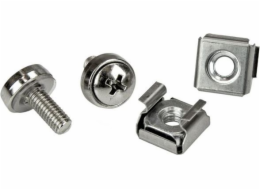 StarTech Sada šroubů/podložek/matic M5 - 20 sad, stříbrná (CABSCRWM520)