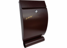 NoName A4WT hnědá poštovní schránka (SKL A4WT 137)