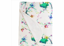 BabyMatex Oboustranná bambusová deka 75x100 bambus krémová