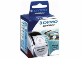 Dymo&nbsp;DVD&nbsp;kazeta&nbsp;57mm,&nbsp;160&nbsp;ks,&nbsp;bílá&nbsp;(5411313146814)