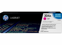 HP Originální purpurový toner 304A (CC533A)