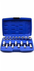 Geko Sada hlavic a bitů 1/2 TORX, 19 dílů (10) G13565 GEKO