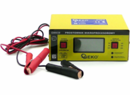 Geko LCD mikroprocesorový usměrňovač 6/12/24V (1/12) G80038 GEKO
