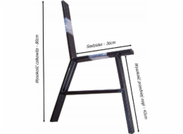 Unimet Sada nohou k ocelové lavici 2 díly.