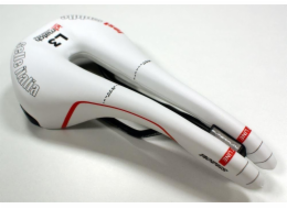 Selle Italia Sedlo SELLE ITALIA NOVUS SUPERFLOW ENDURANCE MANGANESE (shoda s identifikačním číslem - L3) manganová trubice 7, bílá, testovací sada SIT-0000000000153 (NOVINKA)