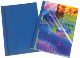 Fellowes Termovázací desky Prestige 1,5 mm modré, 100 ks, 1–8 listů (53171)