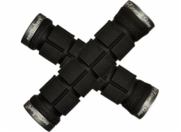 Lizard Skins Řídítka rukojeti LIZARDSKINS NORTHSHORE LOCK-ON, šedé, 130 mm, černé (NOVINKA)
