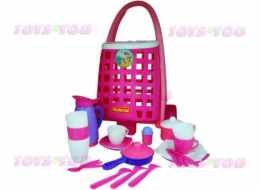 Polesie Trakař + 31dílná sada nádobí (54968 POLESIE)