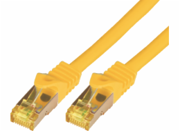 Mcab patchcord, Cat7, S-FTP, PIMF, LSZH, 20m, žlutý (3760)