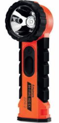 MacTronic Ruční úhlová svítilna Flashlight, Mactronic M-FIRE AG, 323 lm, na baterie (4x AA), sada (baterie, kovový klip, plastový klip), oranžová, krabička