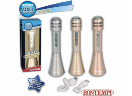 Bontempi Bezdrátový karaoke mikrofon Peterkin Star