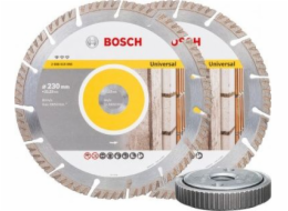 Bosch Diamantový kotouč 2 kusy 230 mm + univerzální SDS-matice 230 mm (06159975H5)