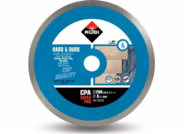 Rubi RUBI DIAMANTOVÝ KOTOUČ NA TVRDÉ MATERIÁLY CPA 200 x 25,4 mm SUPERPRO RUBI30926