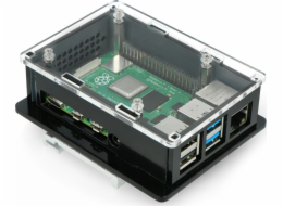 Gravlaser V2 na DIN lištu Raspberry Pi 4B kryt (GRL-15871)