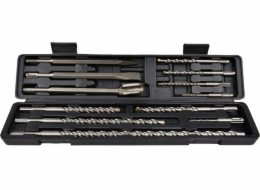 Geko vrták SADA 12 VRTAČŮ A DĚLÁTEK SDS PLUS (10) G40039 GEKO