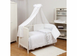 BabyMatex Sada 3 v 1 Ložní prádlo 100x135 plus mantinel do postýlky.