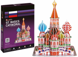 Cubicfun 3D puzzle - Chrám Vasila Blaženého, 214 dílků (GXP-640456)