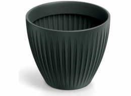 Prosperplast KULATÝ KVĚTINÁČ LATIA - ANTRACIT