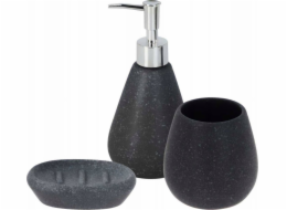 Bathroom Solutions Sada koupelnových doplňků: dávkovač, miska na mýdlo a hrnek