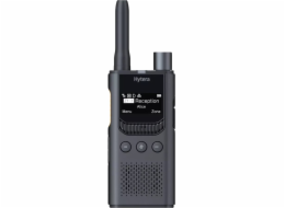 Hytera Rádiová DMR+analogová HYT-S35, UHF 400-470 MHz, 2200 mAh, Metalicky šedá