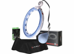 HMS MAGNETICKÁ SADA HULA HOP MODRÁ HHM15 S POČÍTAČEM + PÁSK BR163 ČERNÁ PRO VELKÉ VELIKOSTI