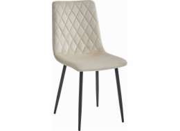 Leobert Židle TURIN - béžový samet x 1