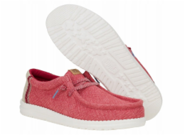 HEY&nbsp;DUDE&nbsp;Hej&nbsp;kámo&nbsp;Wally&nbsp;Jute&nbsp;43085-79B&nbsp;Červená&nbsp;44