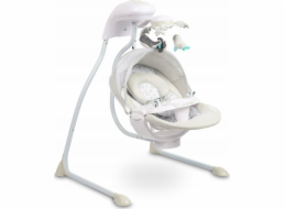 Caretero ELEKTRICKÁ HOUPAČKA RAFFI SVĚTLE ŠEDÁ