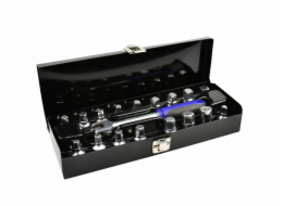 Geko Sada klíčů na olejové zátky 3/8 18 dílů /kovové pouzdro/ (10)