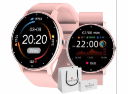 Giewont Chytré hodinky Sport Around GW120-1 - pudrově růžové