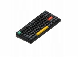 Nuphy - Halo75 v2 Bezdrátová mechanická klávesnice - Obsidian Black Silent Red Clear-Top Bezdrátová mechanická klávesnice