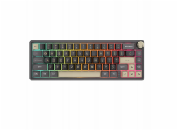 Royal Kludge R65 RGB Phantom laid mechanická klávesnice | 60%, Chartreuse spínače, US
