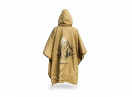 Offlander TENKÉ KEMPOVACÍ PONCHO S VYHŘÍVAČEM, ČERNÁ