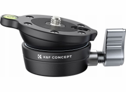 K&F Profesionální videokulová hlava 10kg LB-60 hliník + vodováha / KF31.102