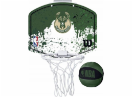Wilson NBA Team Milwaukee Bucks Mini Hoop WTBA1302MIL Zelená Jedna velikost