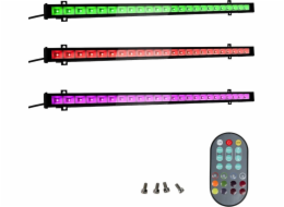 LIGHT4ME IP BAR 24 IR LED osvětlovací páska IP65 Bluetooth pódiové osvětlení ovládané dálkovým ovladačem chytrého telefonu
