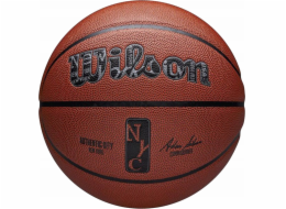 Wilson Míč NBA Authentic City New York WZ2016001XB oranžový 7