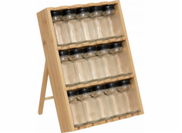 5five Organizér na koření do zásuvky nebo na pracovní desku na 15 sklenic