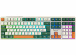 Canyon Klávesnice Shadder GKW-11 Mech RGB UK/US Bezdrátová bílá