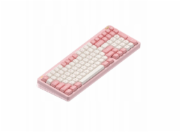 Nuphy - Halo96 V2 QMK/VIA Bezdrátová mechanická klávesnice Sakura Fizz / Lemon (55gf)