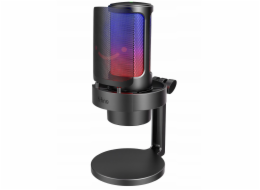 Fifine Herní studiový kondenzátorový mikrofon A8 AMPLIGAME USB RGB PnP