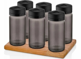 Katex SADA KOŘENÍCÍCH DOZER 6x245 EXKLUZIVNÍ ČERNÁ PERLA